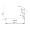 Смеситель для ванны Mix&Fix JOTA 4407-03 одноручный