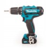 Дрель-шуруповерт Makita DF333DWYE, 2 аккумулятора Li-ion, 10,8 В