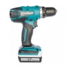 Дрель-шуруповерт Makita DF347DWE, 2 аккумулятора Li-ion, 14,4 В