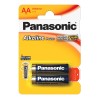 Батарейка алкалиновый Panasonic, тип LR6/АА, 1,5 В (2 шт.)