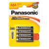 Батарейка алкалиновый Panasonic, тип LR03/ААА, 1,5 В (4 шт.)